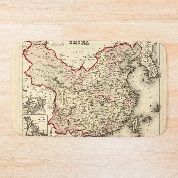 Item preview, Map of China (1855) designed and sold by allhistory.