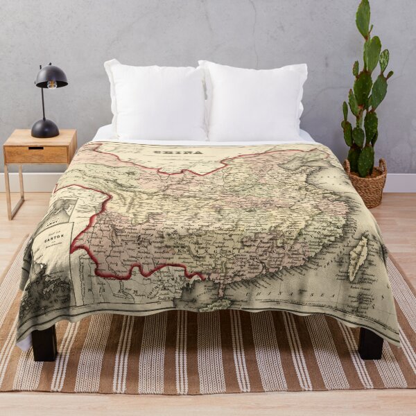 Item preview, Map of China (1855) designed and sold by allhistory.