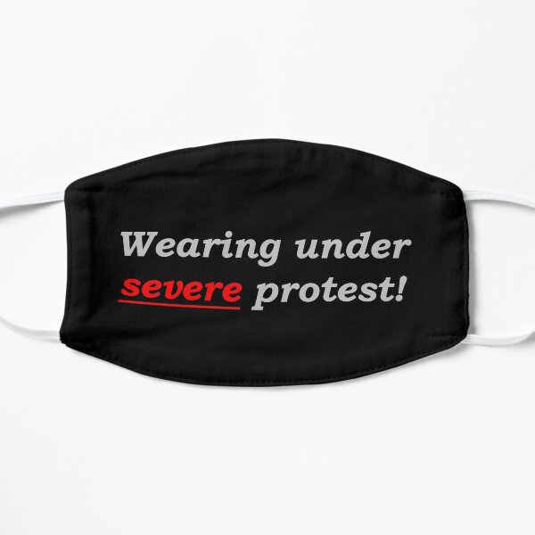 Black Wearing this under severe protest Mask