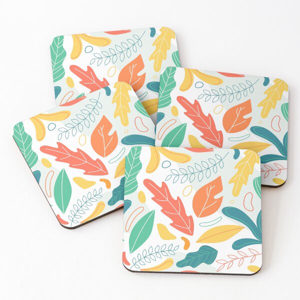 Item preview, Colorful leaf print designed and sold by Jenmag.