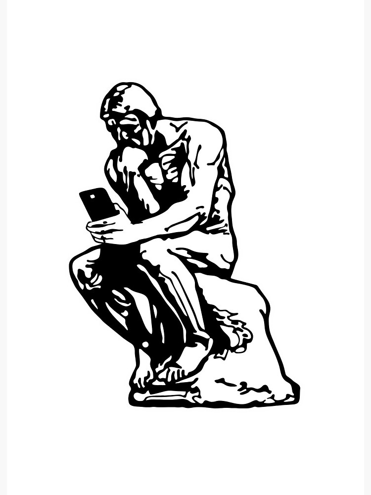 the thinker funny