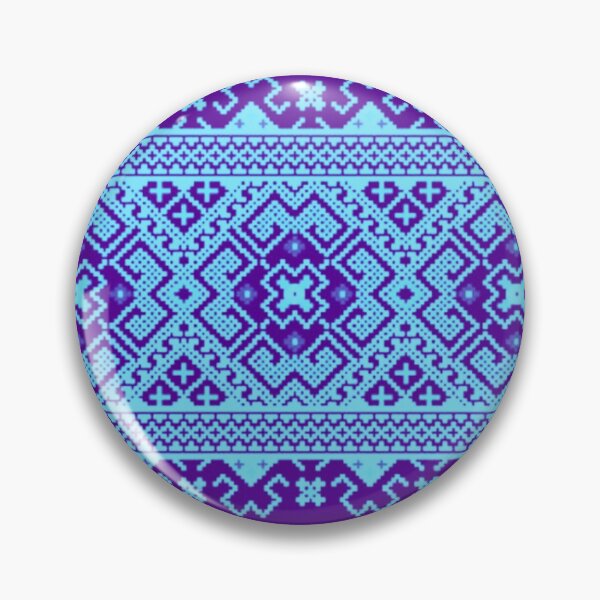Item preview, Folklore geometrical pattern from Romania designed and sold by garhoud.