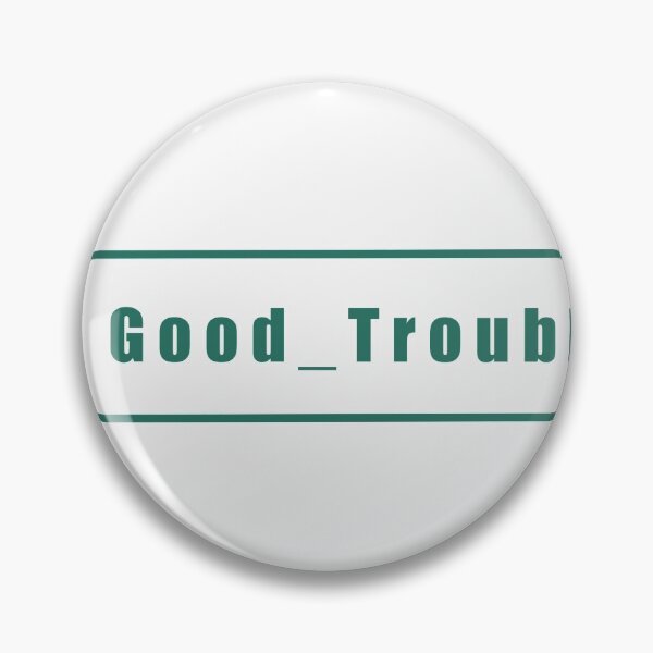 Item preview, Green Good trouble designed and sold by Budoorsaeedoo.