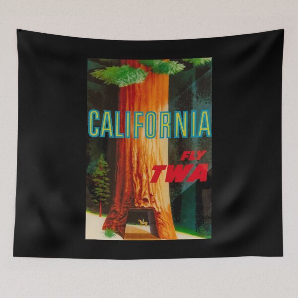 Item preview, California retro poster designed and sold by CorasPosters.