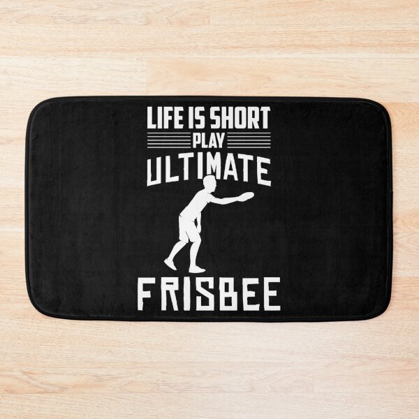 Item preview, Life Is Short Play Ultimate Frisbee Player design designed and sold by jakehughes2015.