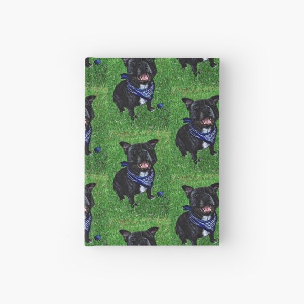 The Happy Staffy Hardcover Journal