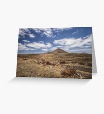 Lanzarote landscape Greeting Card