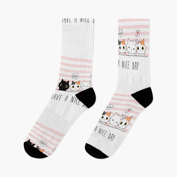 Item preview, Have a nice day by cute cats  designed and sold by BellaDesigner.