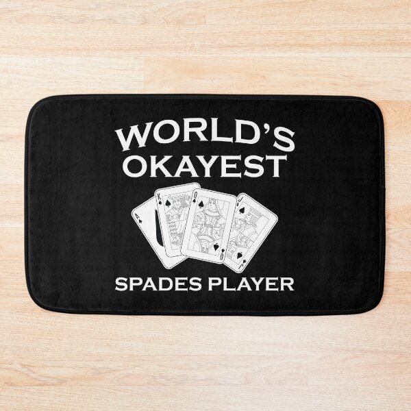 Item preview, Funny Okayest Player Spades Card Game product designed and sold by jakehughes2015.