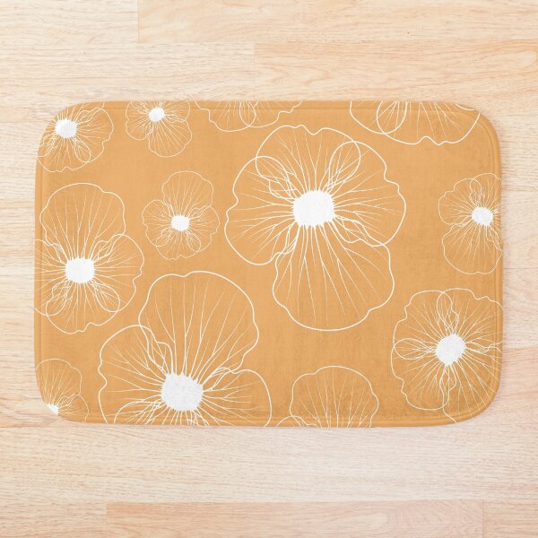 Item preview, Patrón de pensamientos de flores amarillo designed and sold by ranadigipaint.