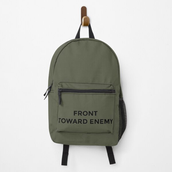 Item preview, Front toward enemy! (Black on green version) designed and sold by bynole.