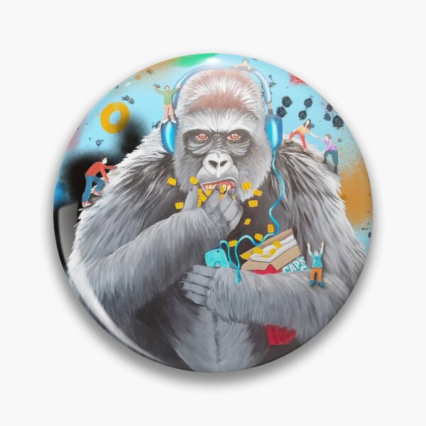 Item preview, 21st Century Kong - Blue designed and sold by Liz Boston.