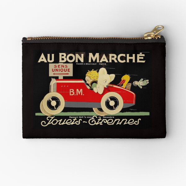 Item preview, AU BONNE MARCHE: Vintage Toy Store Advertising Print designed and sold by posterbobs.