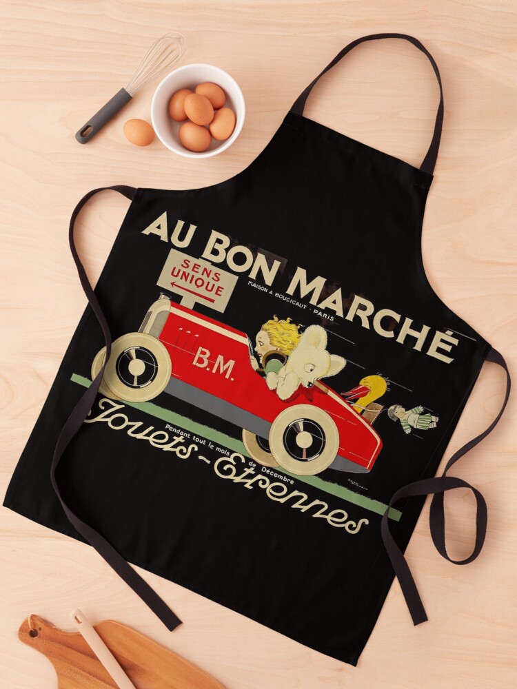 AU BONNE MARCHE: Vintage Toy Store Advertising Print Tote Bag for Sale by  posterbobs