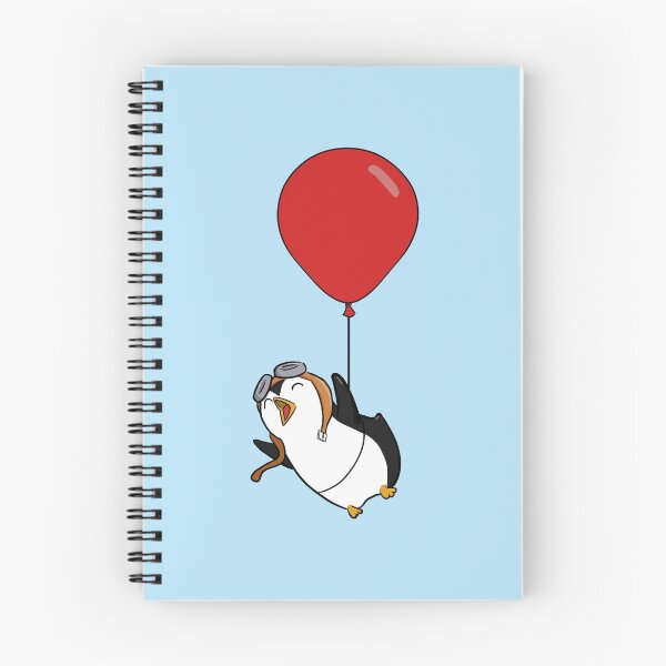 Item preview, Flying penguin and balloon designed and sold by Shinchiller.