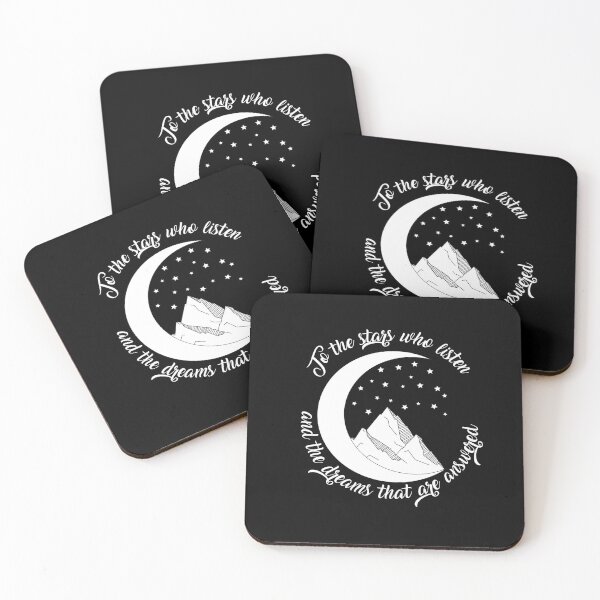 Item preview, ACOMAF - To the stars who listen and the dreams that are answered designed and sold by BooksAndFlowers.