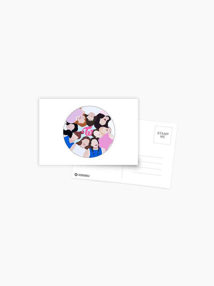 Twice Logo Postcard for Sale by GeertKroker