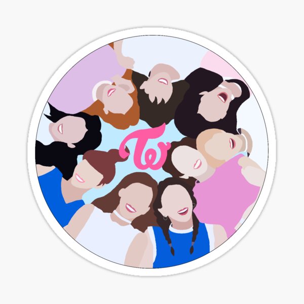 Twice Tt Icon Sticker For Sale By Pipcreates Redbubble