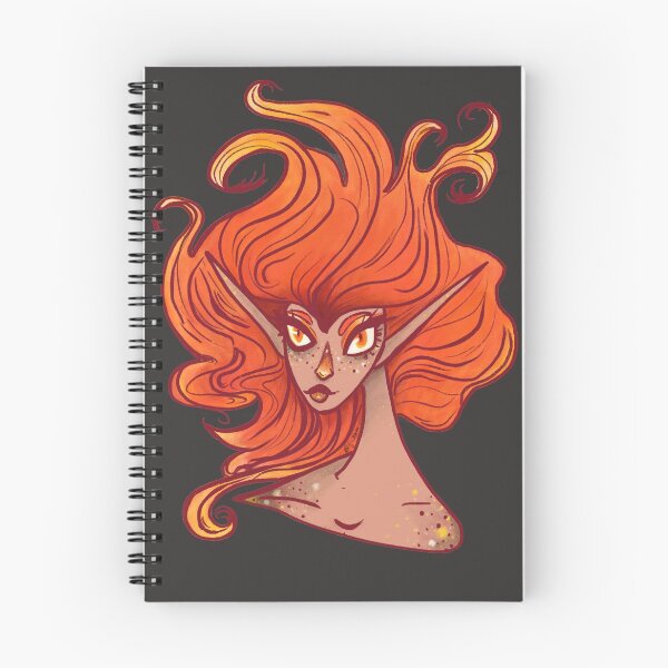 Item preview, Fire Genasi - D&D Genasi Girls designed and sold by paulinasrose.