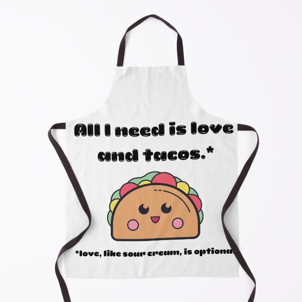 Artikelvorschau, Alles was ich brauche ist Liebe und Tacos entworfen und verkauft von PositCat.
