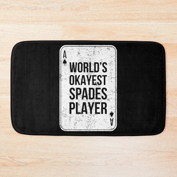 Item preview, World's Okayest Spades Card Game Player design designed and sold by jakehughes2015.