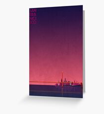 San Francisco Greeting Card