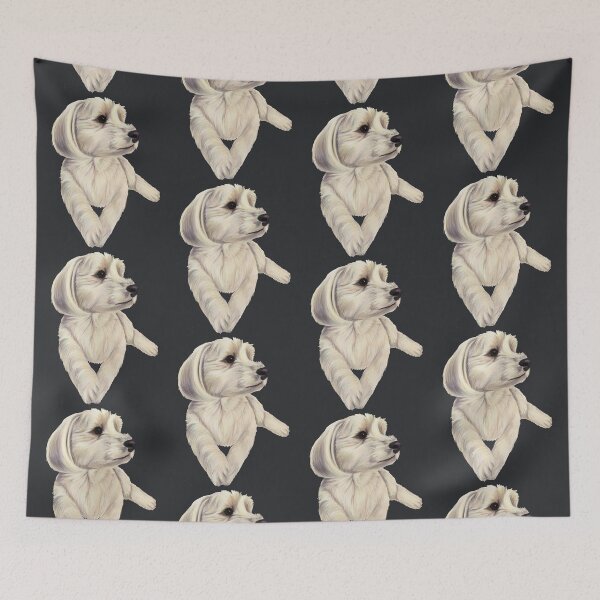 Item preview, Havamalt -Maltese Havenese white dog designed and sold by Mehu.