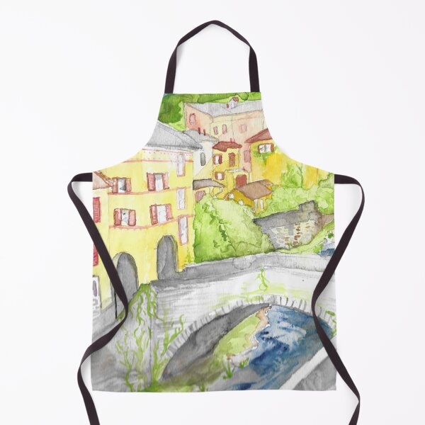 Item preview, Hilltown in Lake Como Italy, Verenna designed and sold by Camo Crow.