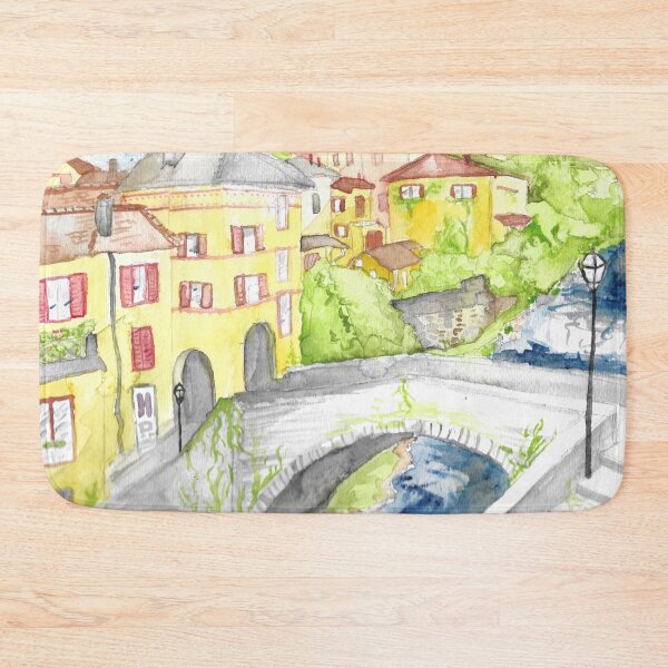 Item preview, Hilltown in Lake Como Italy, Verenna designed and sold by Camo Crow.