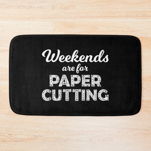 Item preview, Funny Paper Hobby Weekends Are For Papercutting print designed and sold by jakehughes2015.