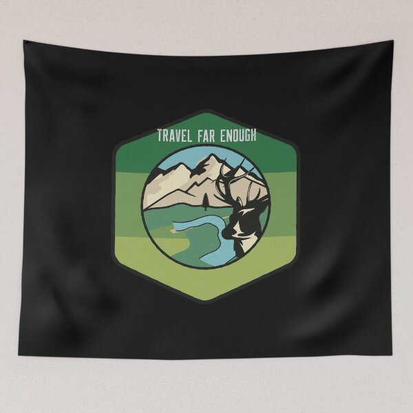 Item preview, Travel Far Enough designed and sold by EvaWolf.