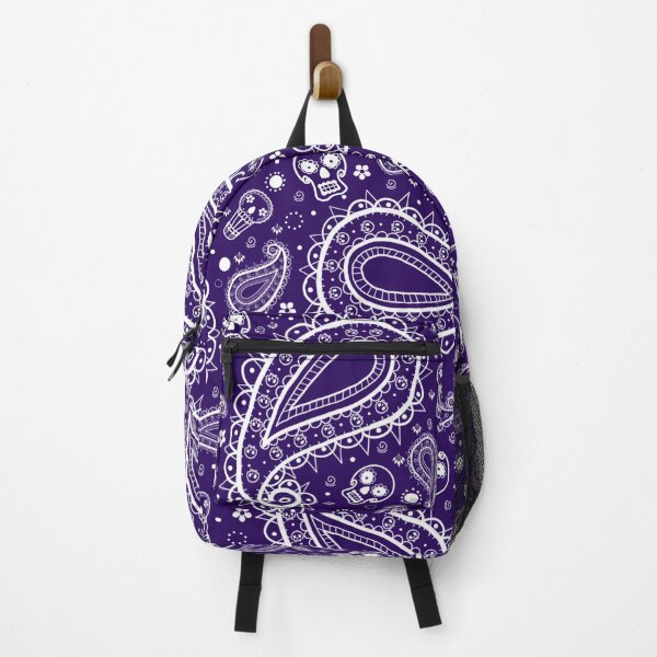 Item preview, Skull paisley dark purple  designed and sold by Hurricanegreen.
