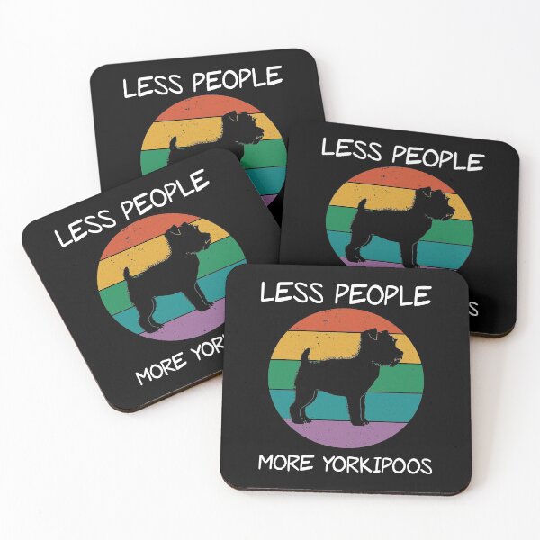 Item preview, Funny Dog Owner Less People More Yorkipoos graphic designed and sold by jakehughes2015.