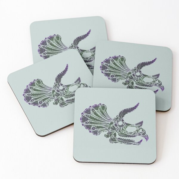 Item preview, Floral Dinosaur - Triceratops designed and sold by tanimator.