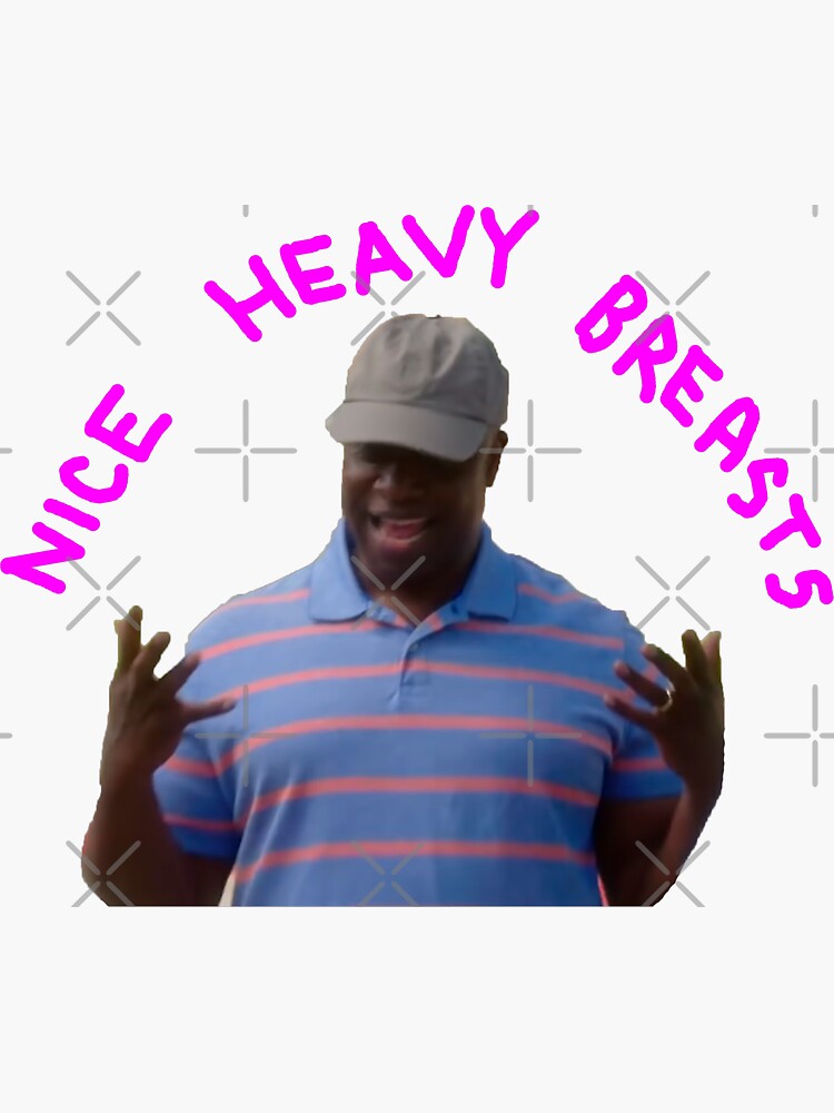 Brooklyn 99 Captain Holt Nice Heavy Breasts Meme | Sticker