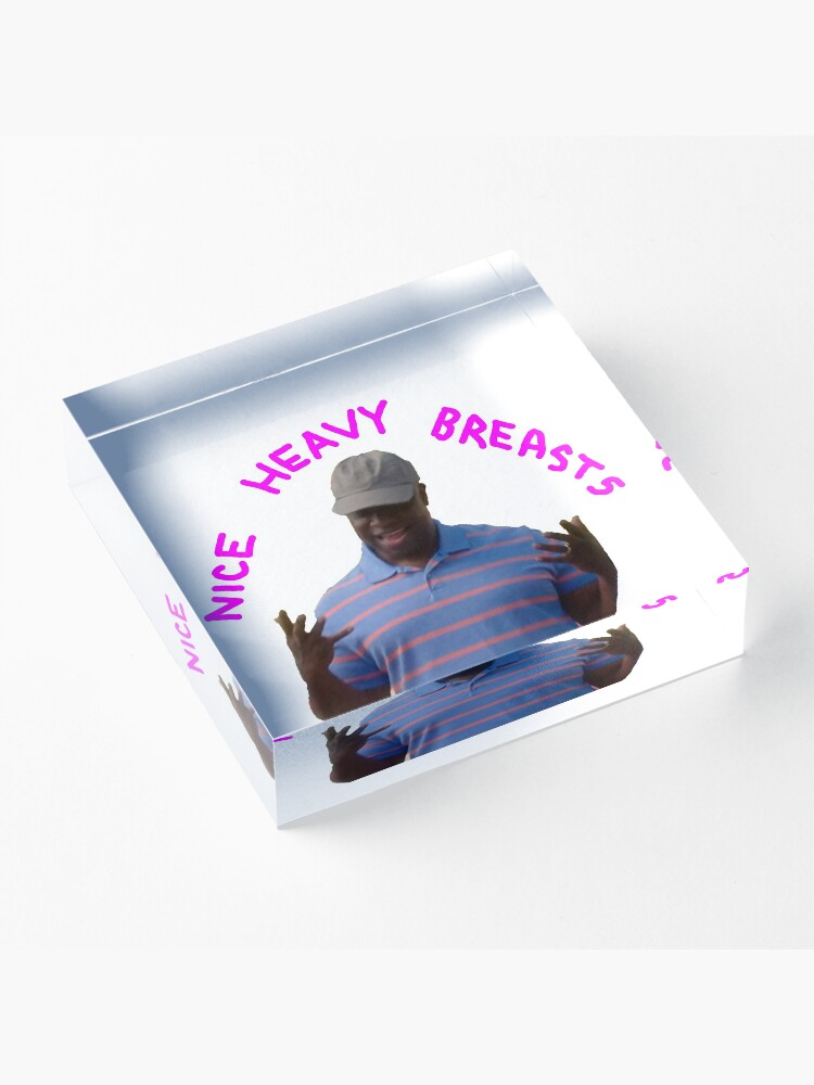 Brooklyn 99 Captain Holt Nice Heavy Breasts Meme Acrylic Block