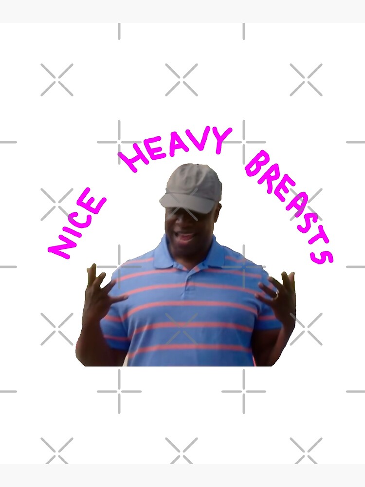 Brooklyn 99 Captain Holt Nice Heavy Breasts Meme Sticker for Sale