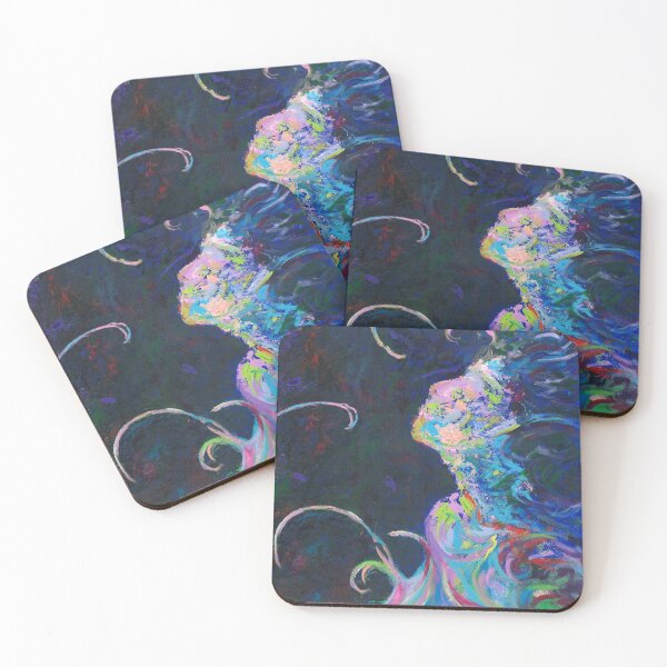 Item preview, Whimsical Intuition, Becoming, Abstract Figure Art by Courtney Hatcher designed and sold by cghatcherart.