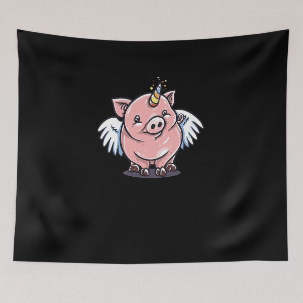 Item preview, Funny pig unicorn tshirt  - gift for men women kids designed and sold by Pummli.