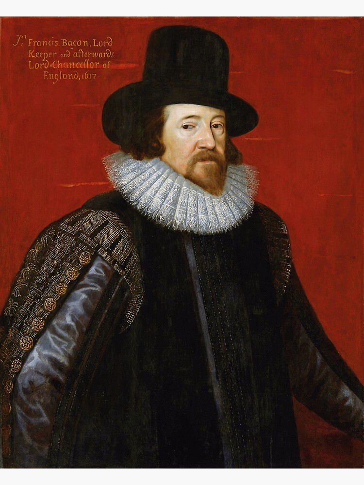 Thumbnail 3 of 3, Sticker, Lord Francis Bacon designed and sold by MoriVond.