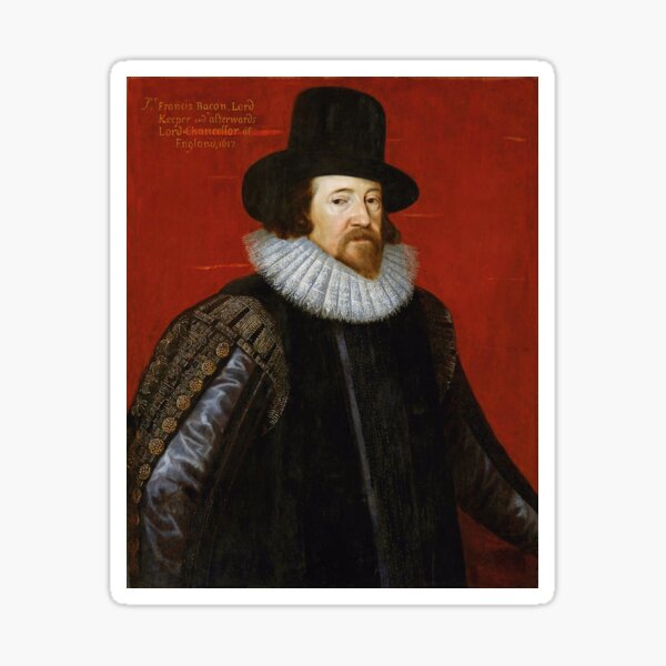 Lord Francis Bacon Sticker