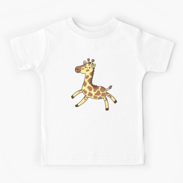 B/éb/é girafe zoo animaux enfants mignon T-Shirt