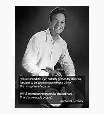 Richard Feynman Fotodruck