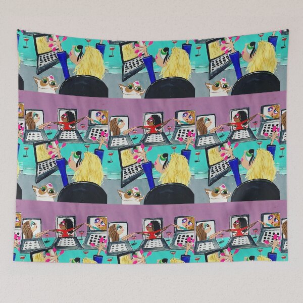 Item preview, distant but social designed and sold by juliet-paints.