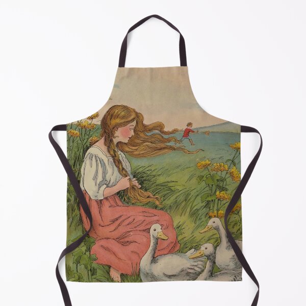 Item preview, Antique Fairytales! Golden Braids, Windy Day designed and sold by RecklessRosey.