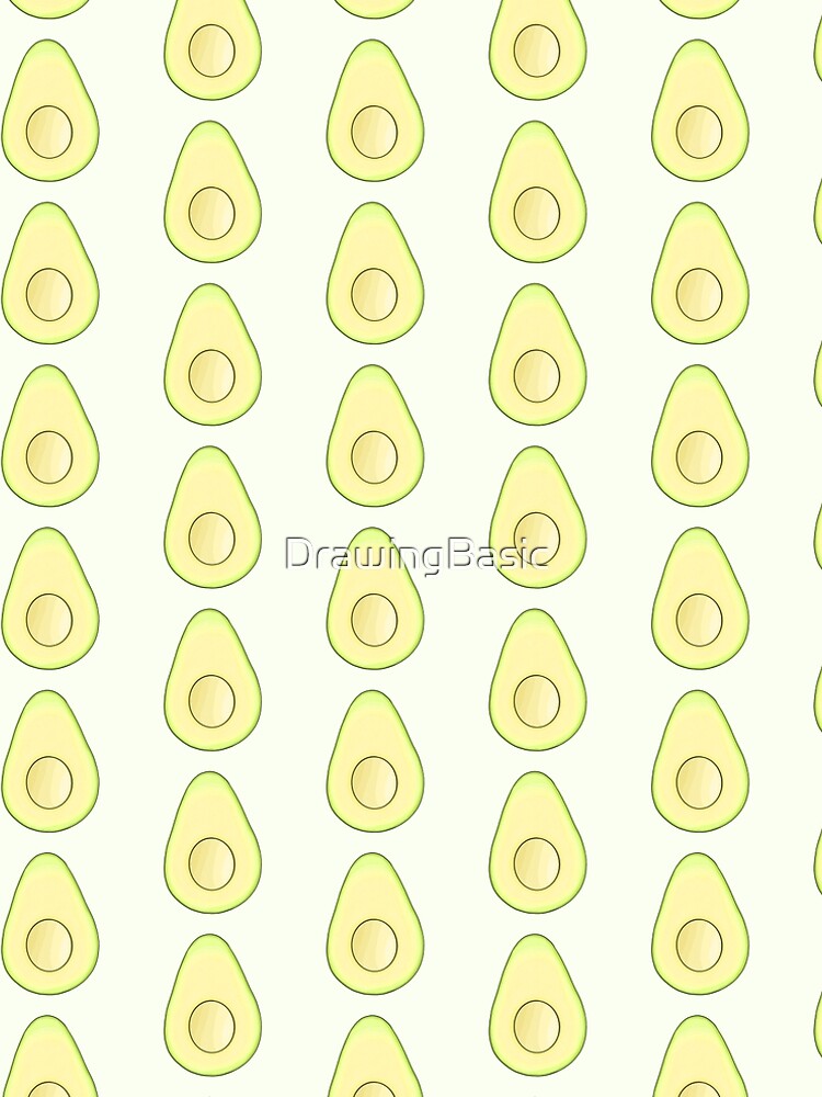 Thumbnail 5 von 5, A-Linien Kleid, Avocado designt und verkauft von DrawingBasic.