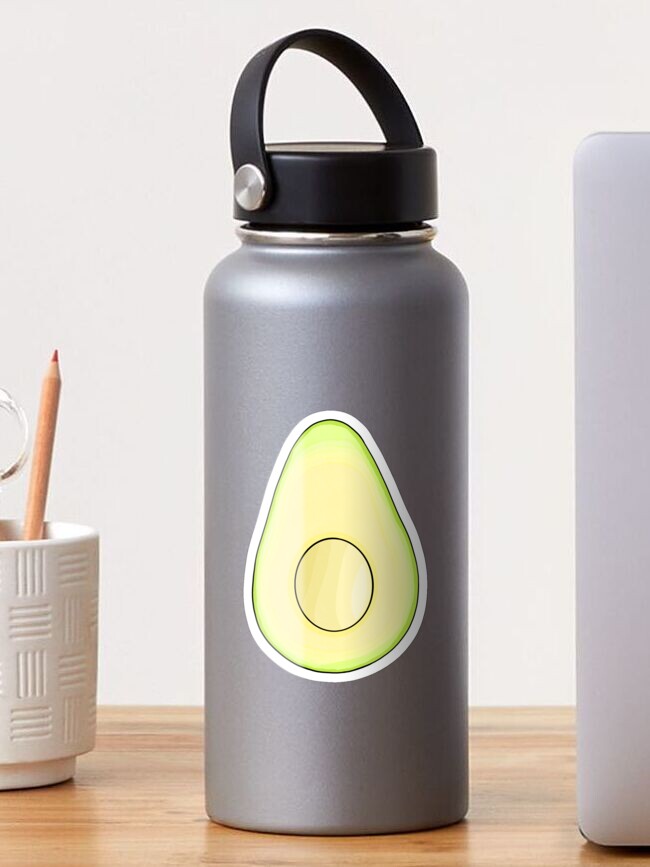Imagen 1 de 3, Pegatina con la obra Aguacate, diseñada y vendida por DrawingBasic.