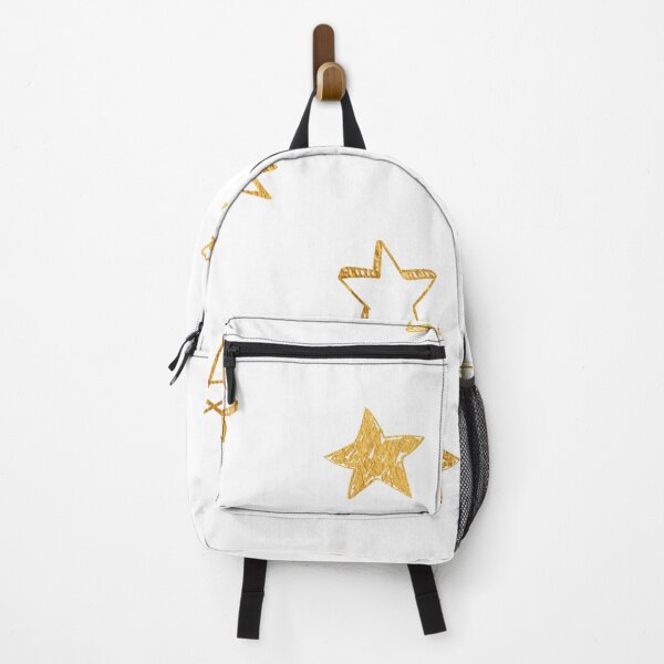 Item preview, Small gold stars doodle pattern designed and sold by AdelDa19.