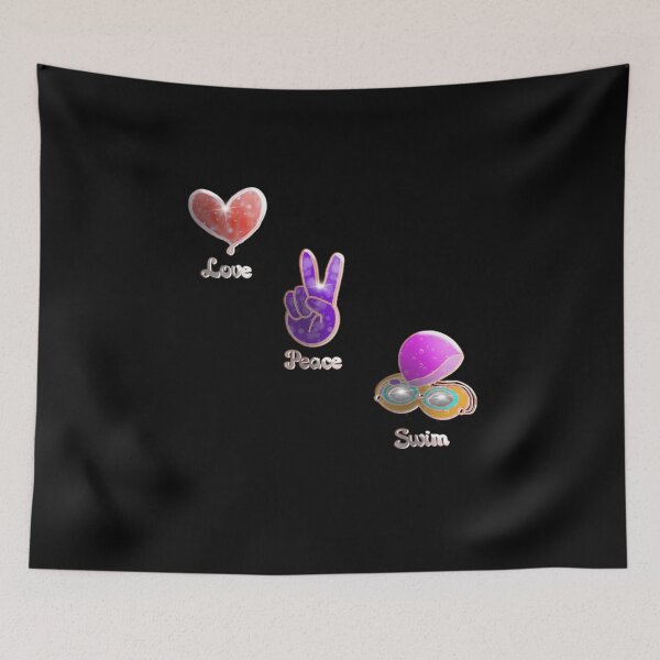 Item preview, Love Peace Swim designed and sold by Zwembad Vergelijker.