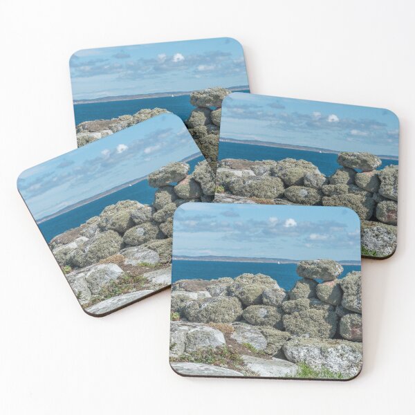 Item preview, Mossgrown stone wall at the sea designed and sold by EngineerGoC.